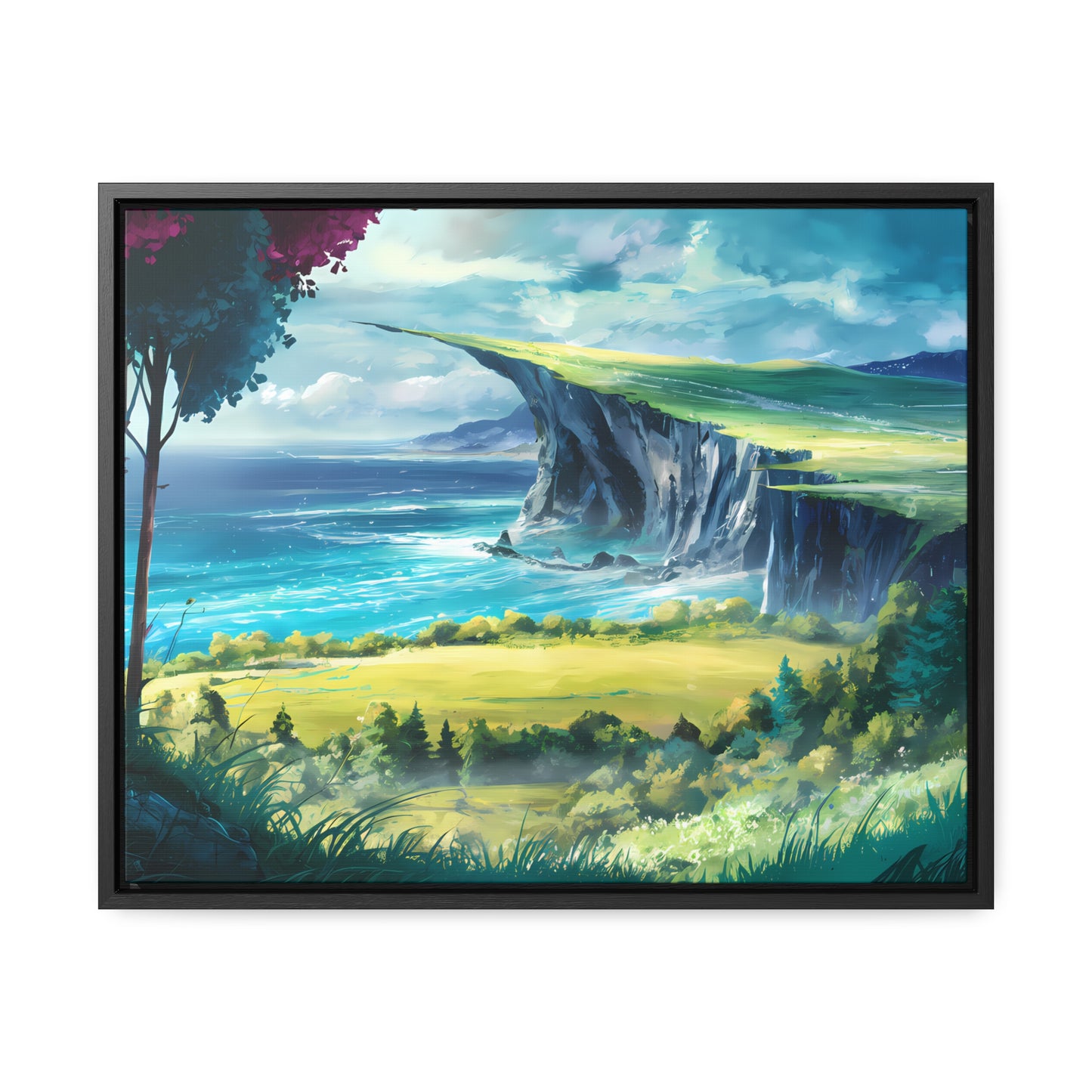 Edge of the Horizon - Gallery Canvas Wraps, Horizontal Frame