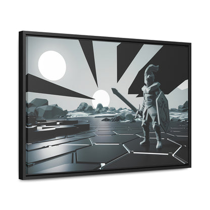 Guardian of the Twin Suns - Gallery Canvas Wraps, Horizontal Frame