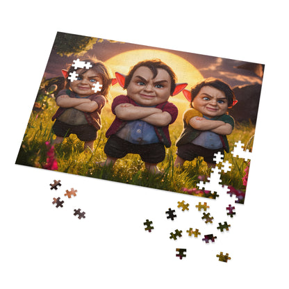 A Gang of "Gnomes" - Jigsaw Puzzle (30, 110, 252, 500,1000-Piece)