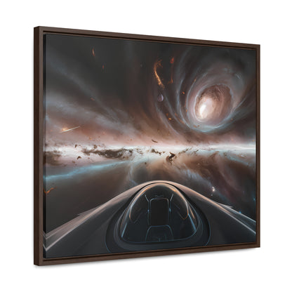 Journey Through the Celestial Abyss - Gallery Canvas Wraps, Horizontal Frame