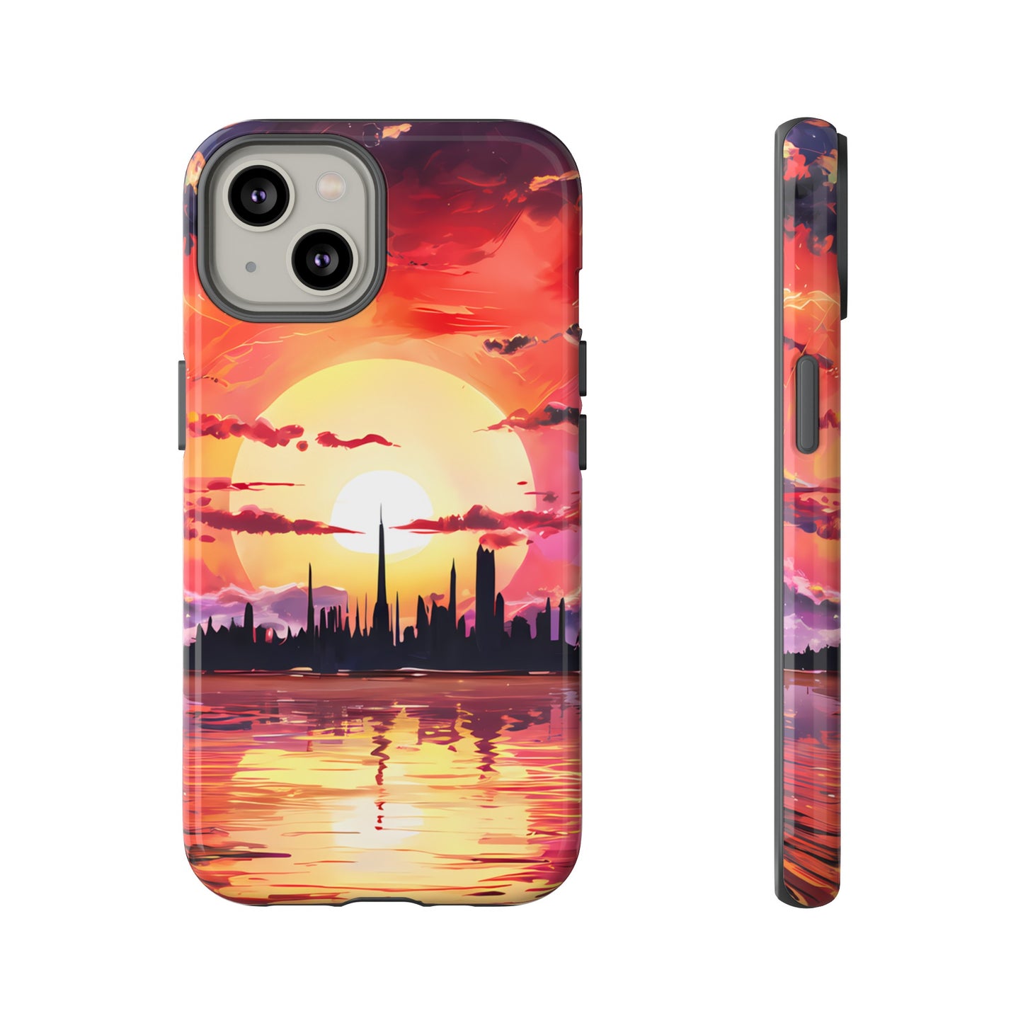 Anime Island City - Smartphone Tough Cases