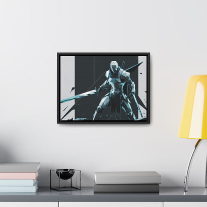 Blade of the Shattered Realm - Gallery Canvas Wraps, Horizontal Frame