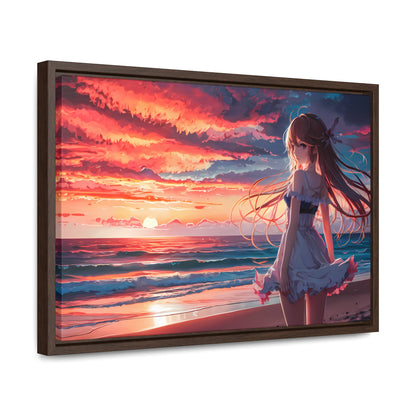 Sunset Reverie - Gallery Canvas Wraps, Horizontal Frame