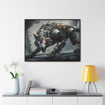 Cybernetic Alpha - Gallery Canvas Wraps, Horizontal Frame