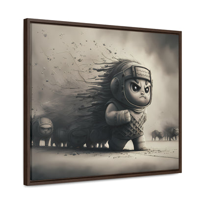 March of the Determined - Gallery Canvas Wraps, Horizontal Frame