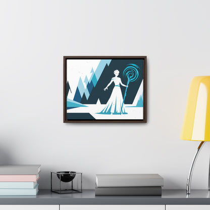 Winter's Embrace - Gallery Canvas Wraps, Horizontal Frame