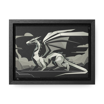 Shadow of the Silver Dragon - Gallery Canvas Wraps, Horizontal Frame