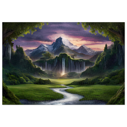 Elysian Falls - Jigsaw Puzzle (30, 110, 252, 500,1000-Piece)