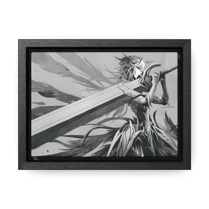 Eclipse of the Blade - Gallery Canvas Wraps, Horizontal Frame