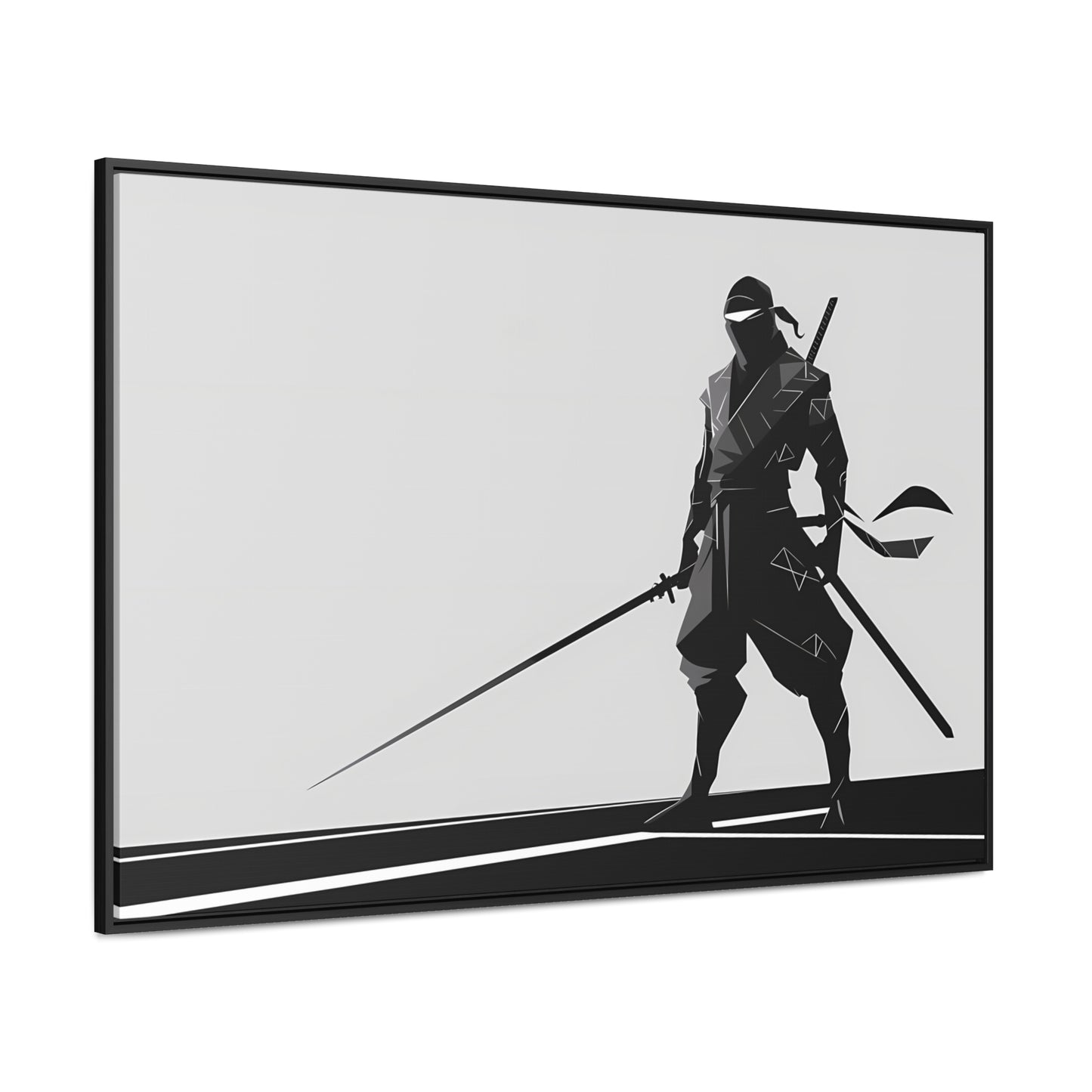 Shadow Warrior - Gallery Canvas Wraps, Horizontal Frame