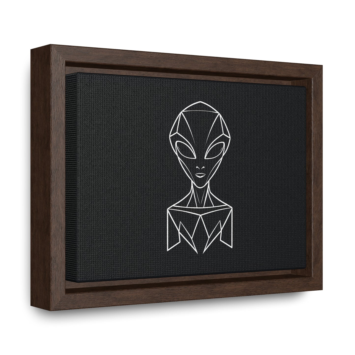 Alien Geometry - Gallery Canvas Wraps, Horizontal Frame