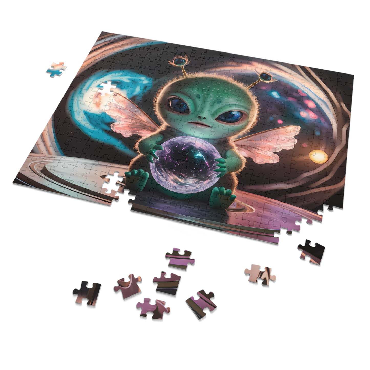 Guardian of the Cosmic Orb - Jigsaw Puzzle (30, 110, 252, 500,1000-Piece)