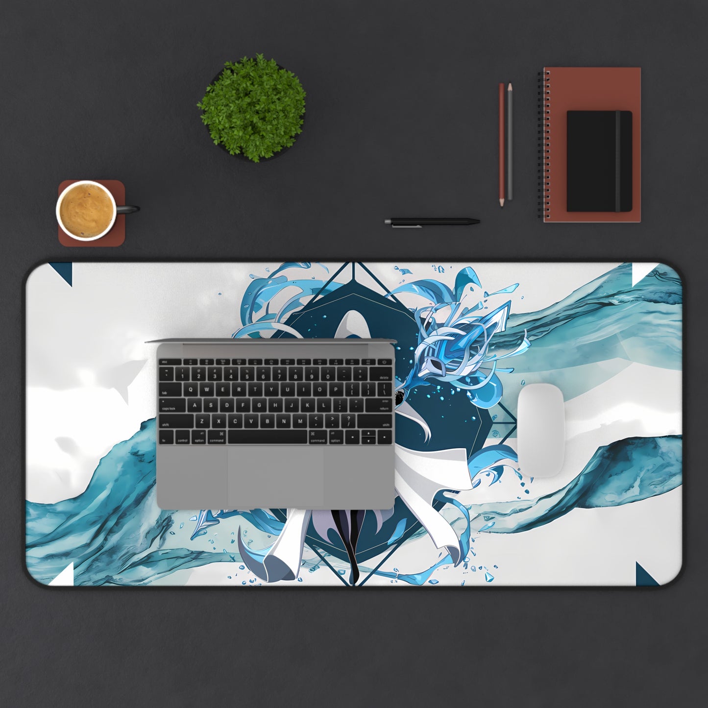 Herald of the Frozen Veil - Desk Mat