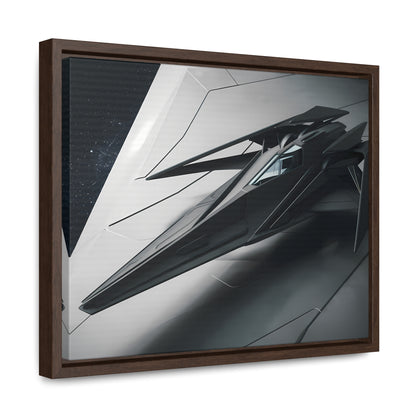 Starlance Stealth Interceptor - Gallery Canvas Wraps, Horizontal Frame