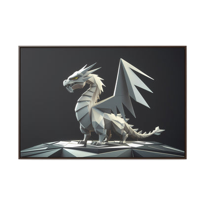 The Silver Sentinel - Gallery Canvas Wraps, Horizontal Frame