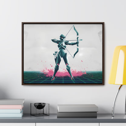 Digital Sentinel - Gallery Canvas Wraps, Horizontal Frame