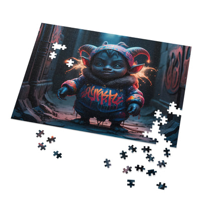 Urban Imp: The Streetwise Trickster - Jigsaw Puzzle (30, 110, 252, 500,1000-Piece)