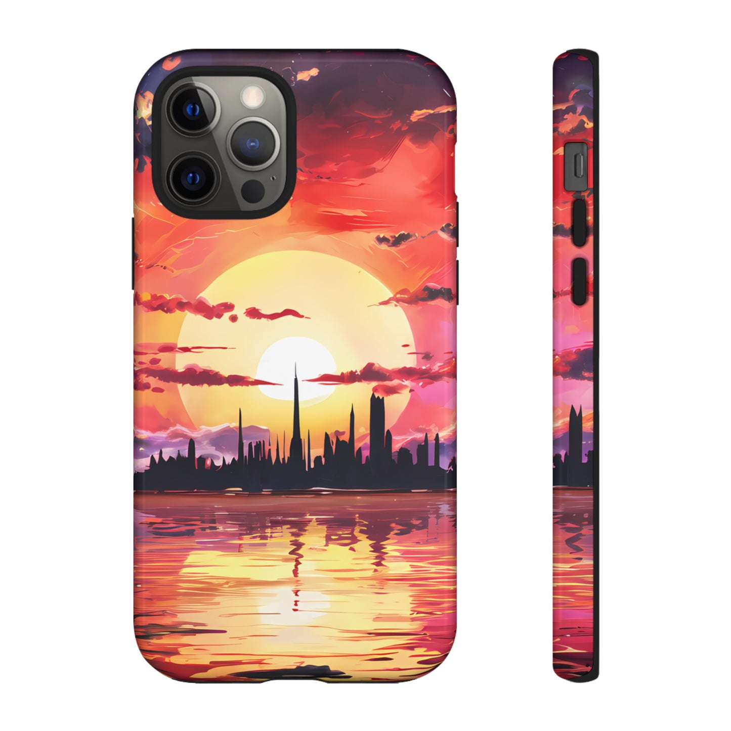 Anime Island City - Smartphone Tough Cases