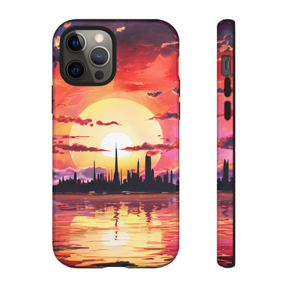 Anime Island City - Smartphone Tough Cases