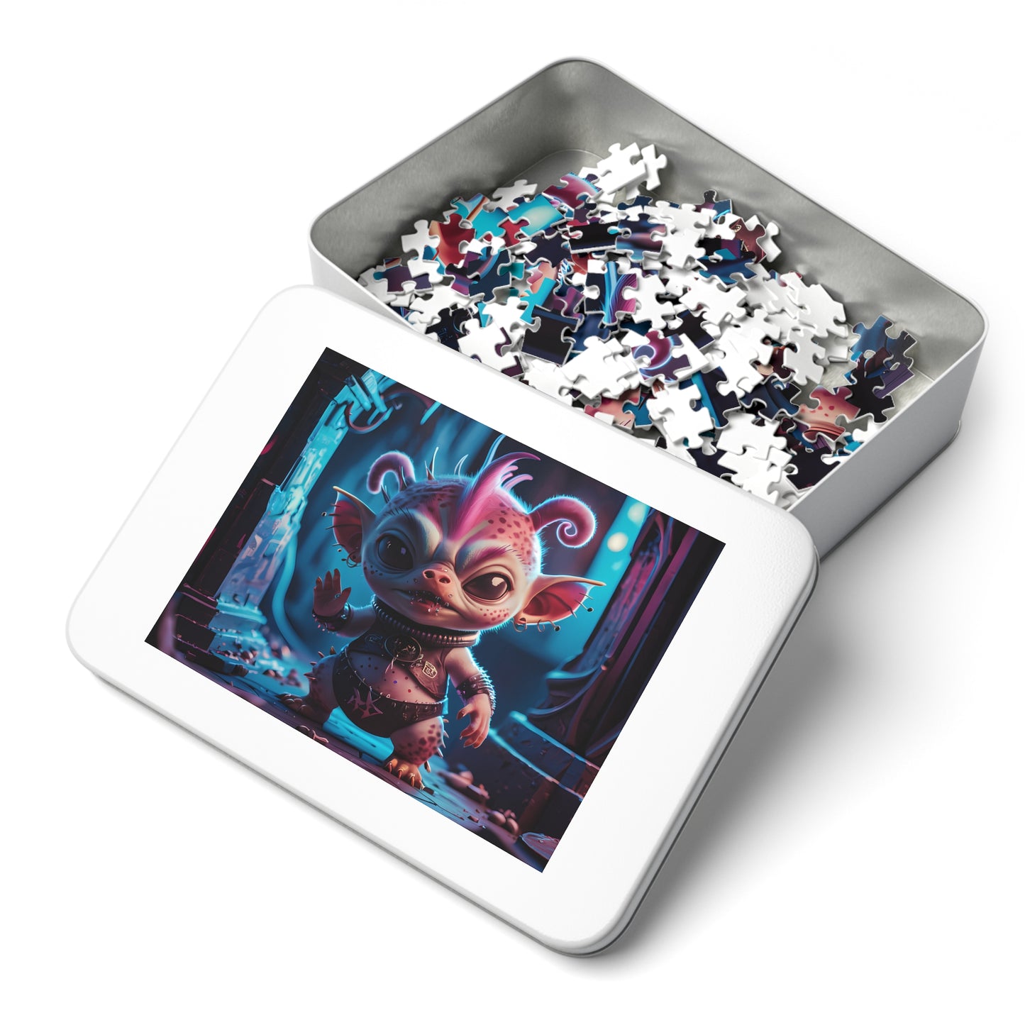 Punk Goblin Street Encounter - Jigsaw Puzzle (30, 110, 252, 500,1000-Piece)