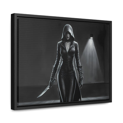 The Shadow's Blade - Gallery Canvas Wraps, Horizontal Frame