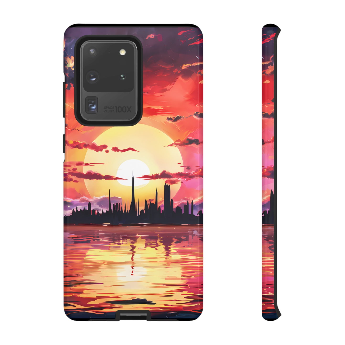 Anime Island City - Smartphone Tough Cases