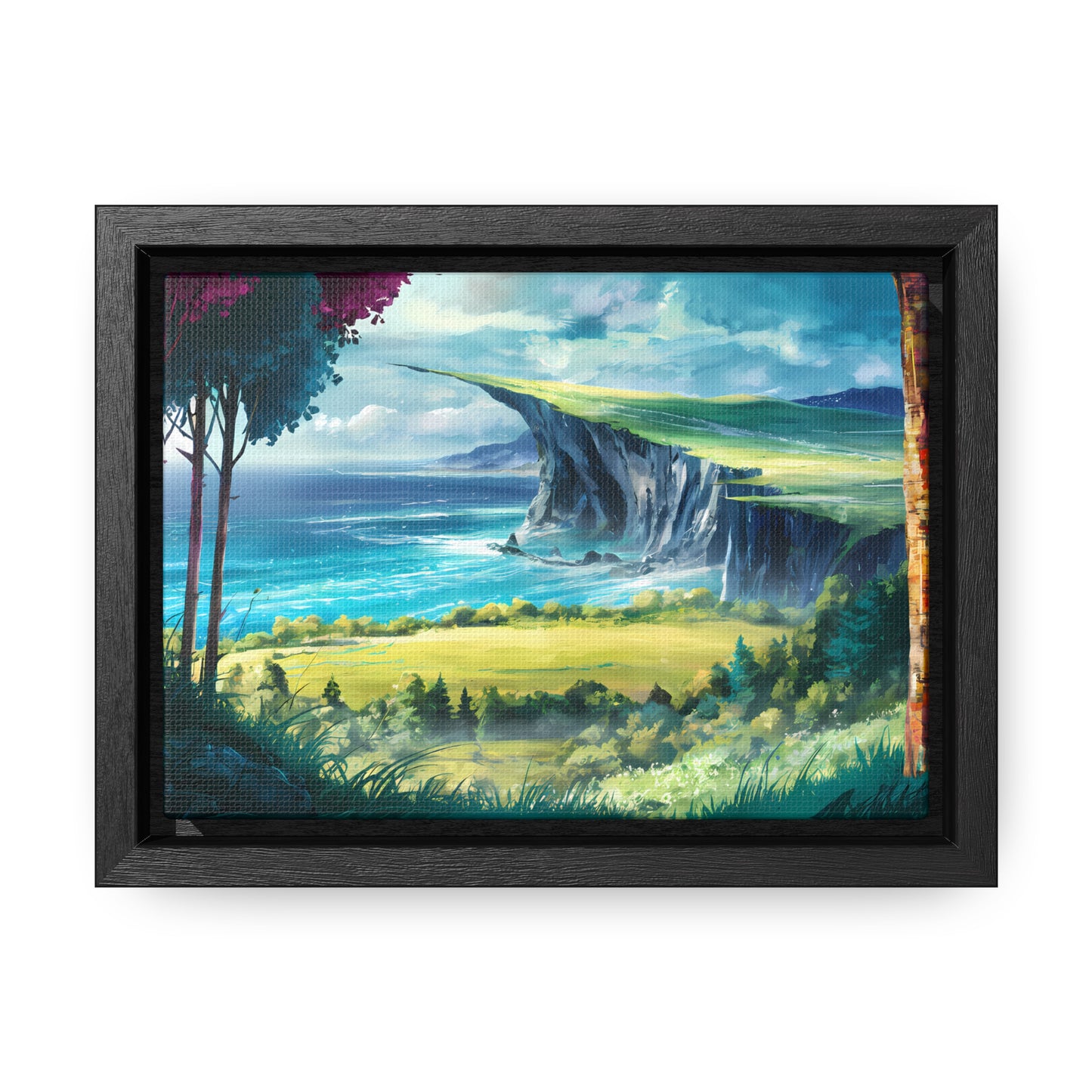 Edge of the Horizon - Gallery Canvas Wraps, Horizontal Frame