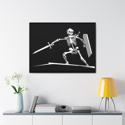 The Undead Sentinel - Gallery Canvas Wraps, Horizontal Frame