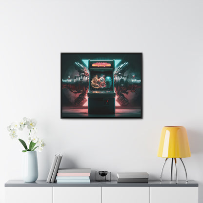 Quantum Arcade Revolution - Gallery Canvas Wraps, Horizontal Frame