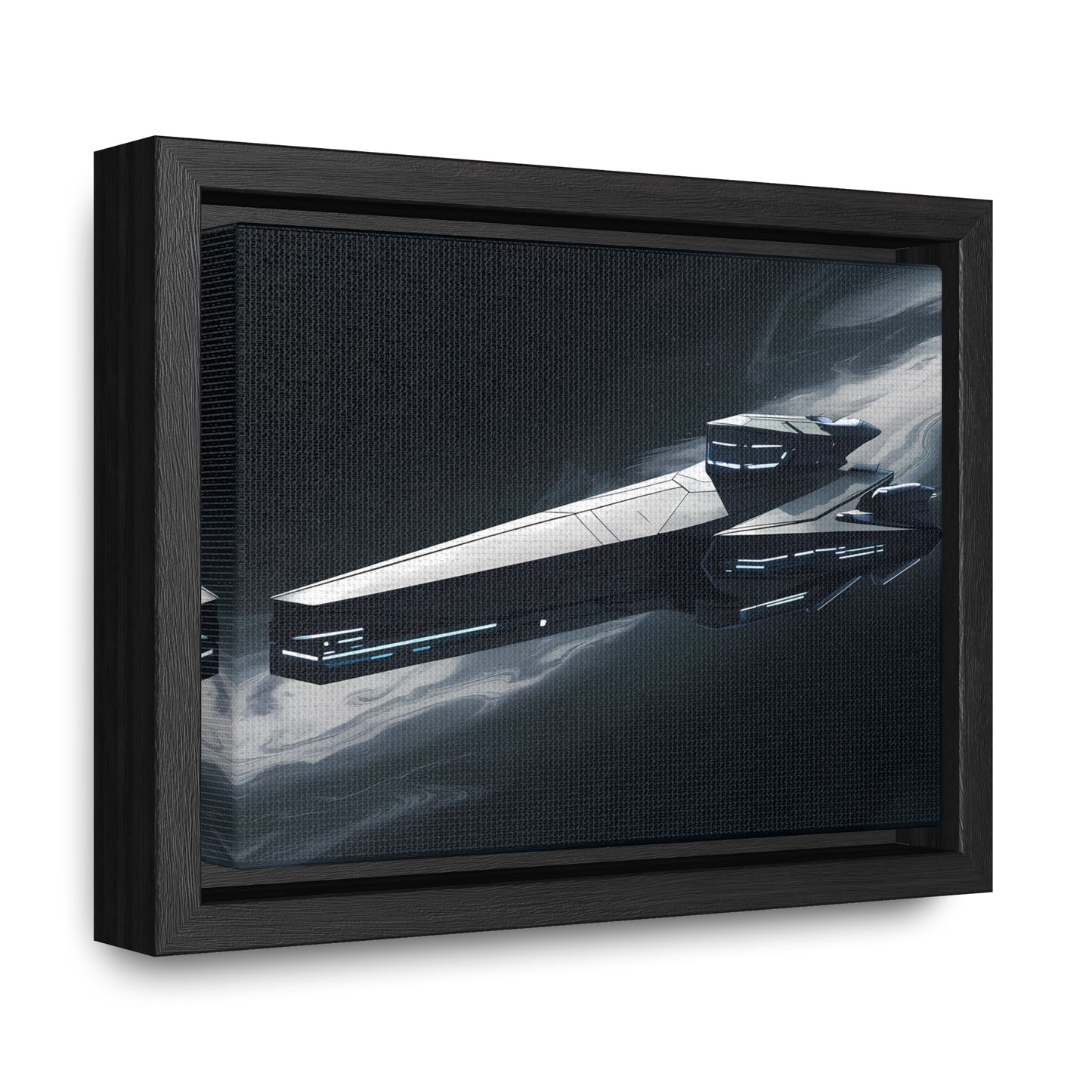 Starship of the Void - Gallery Canvas Wraps, Horizontal Frame