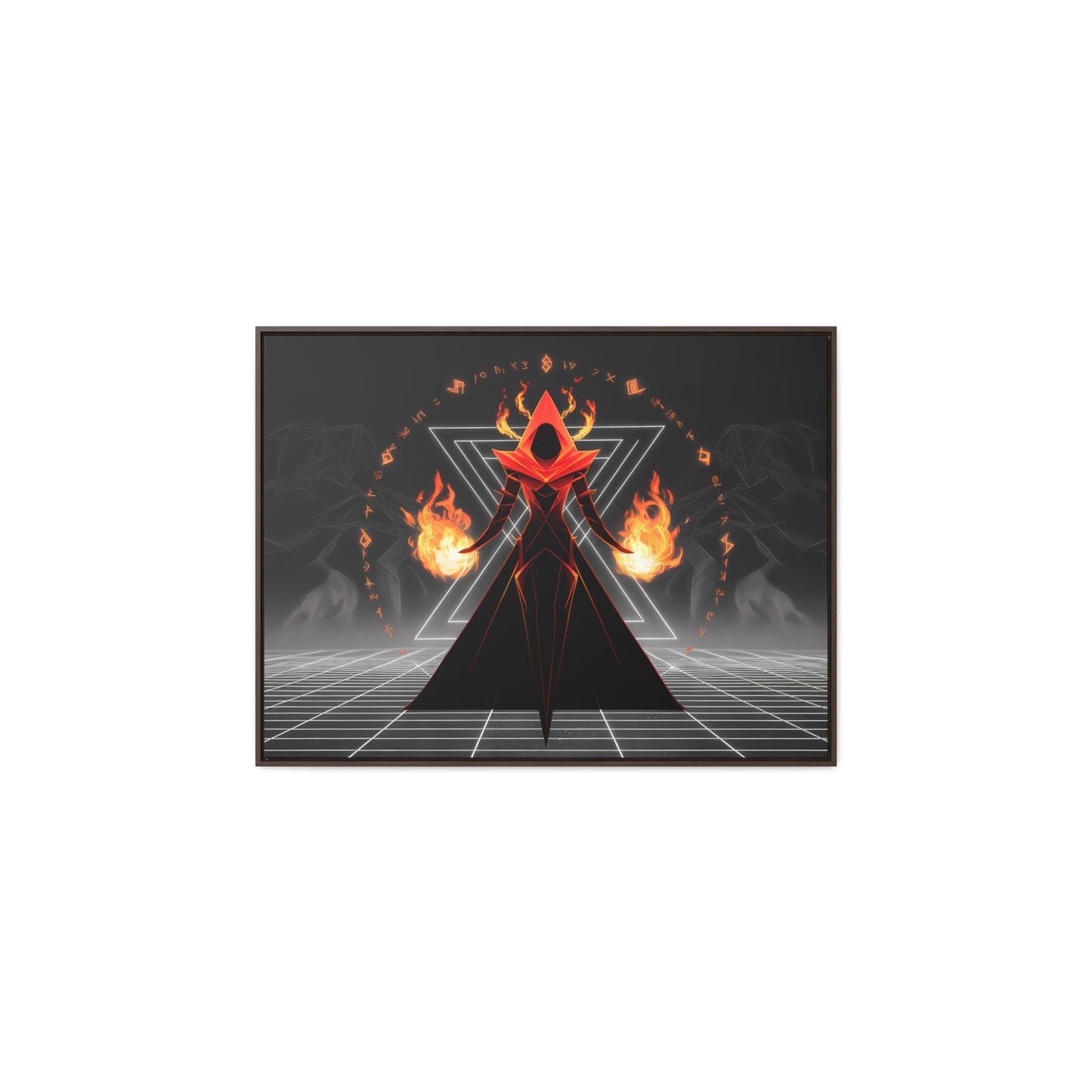 Eternal Pyromancer - Gallery Canvas Wraps, Horizontal Frame