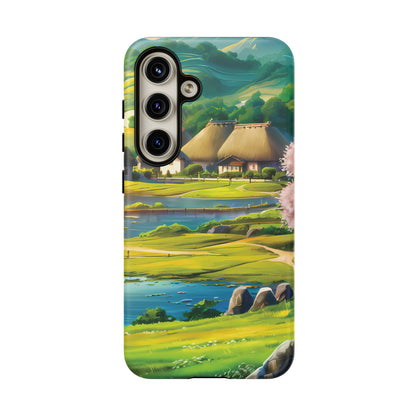 Idyllic Anime Village - Smartphone Tough Cases