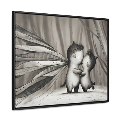 Whispers of the Forest - Gallery Canvas Wraps, Horizontal Frame