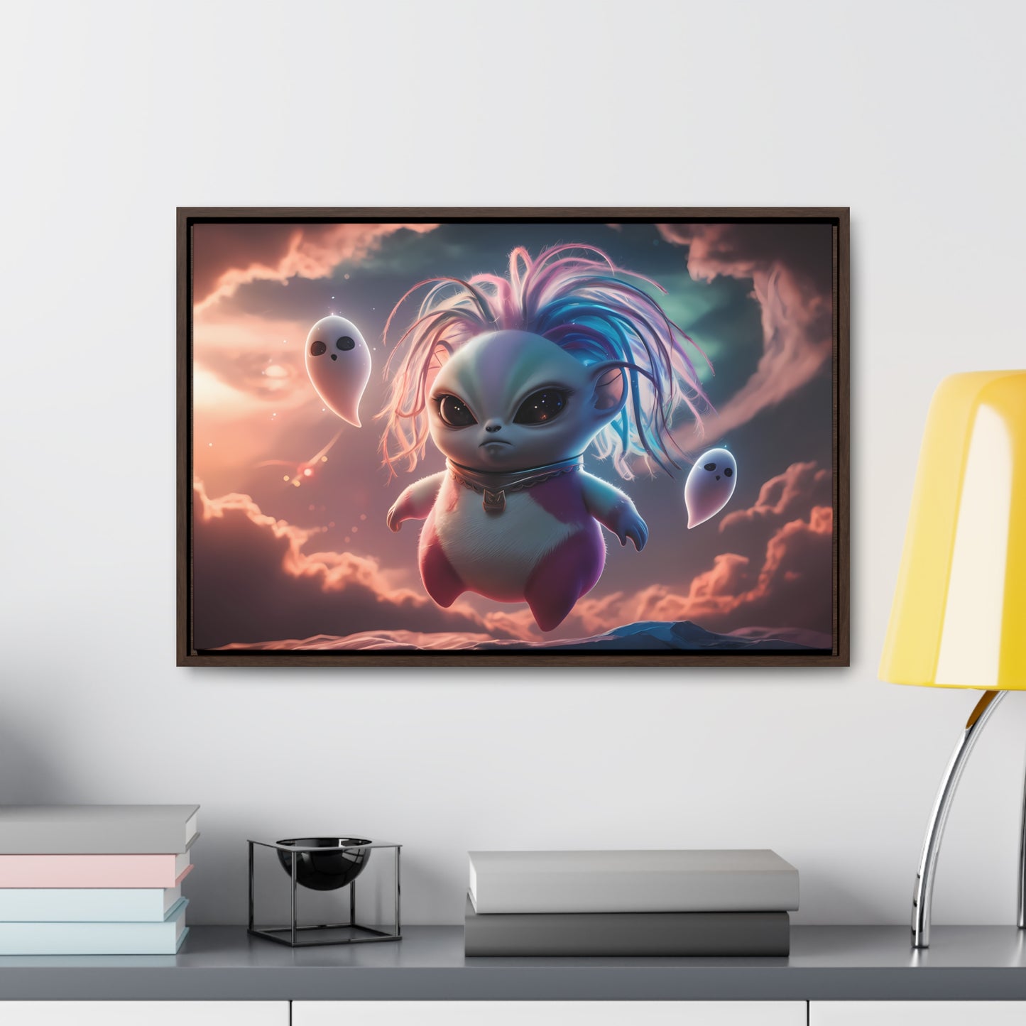 Guardian of the Twilight Spirits - Gallery Canvas Wraps, Horizontal Frame