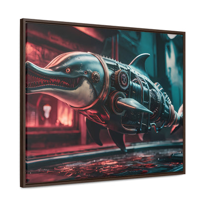 Mechanical Apex Predator - Gallery Canvas Wraps, Horizontal Frame