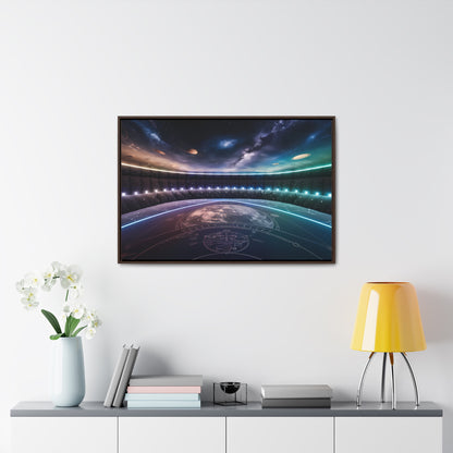 Stellar Observatory Nexus - Gallery Canvas Wraps, Horizontal Frame