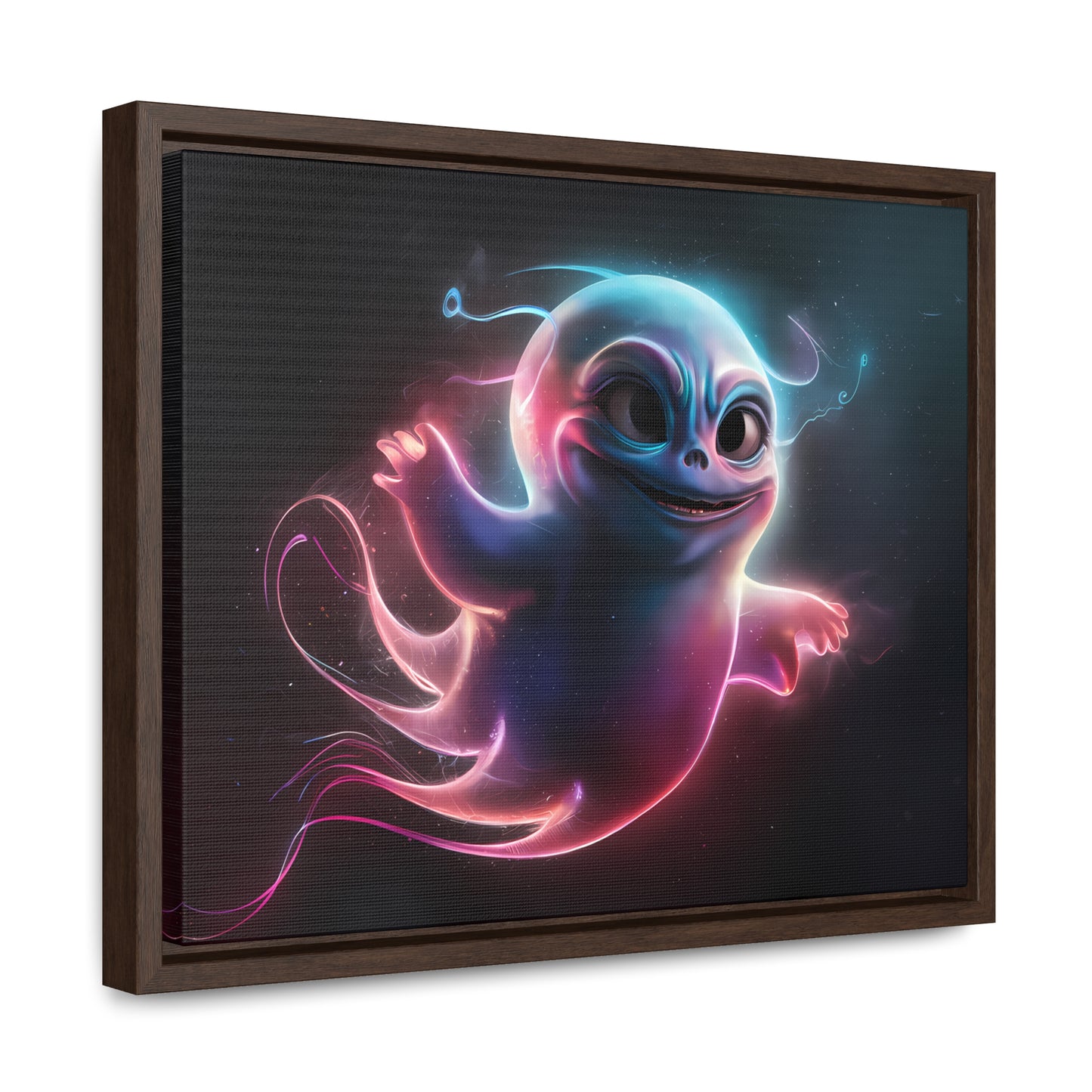 Neon Ghostling - Gallery Canvas Wraps, Horizontal Frame