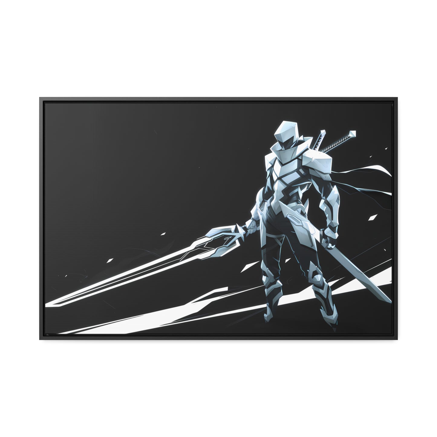 Blade of the Shadow Knight - Gallery Canvas Wraps, Horizontal Frame