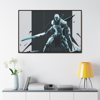 Blade of the Shattered Realm - Gallery Canvas Wraps, Horizontal Frame