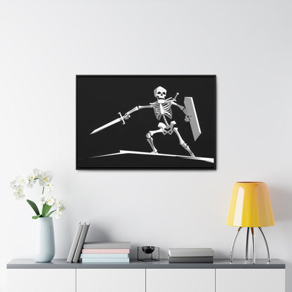 The Undead Sentinel - Gallery Canvas Wraps, Horizontal Frame