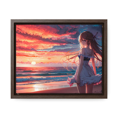 Sunset Reverie - Gallery Canvas Wraps, Horizontal Frame