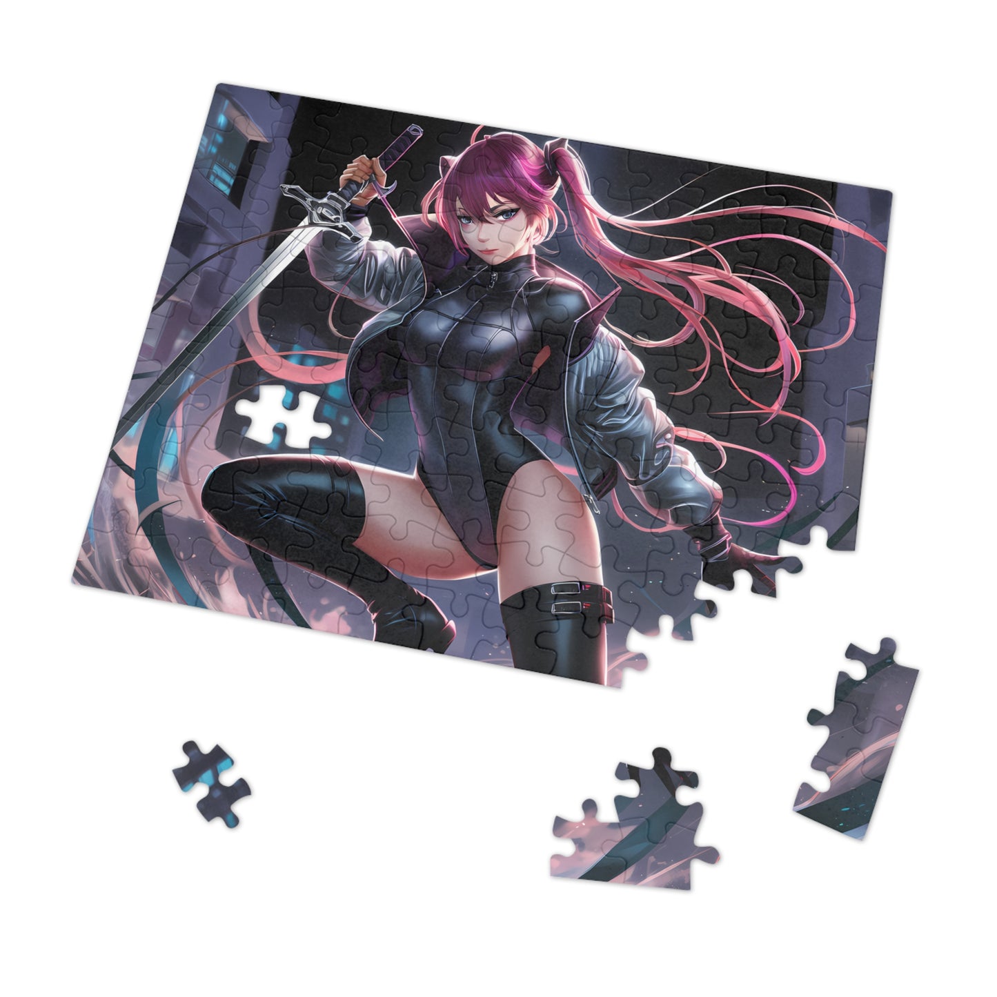 Cyber Blade Enigma - Jigsaw Puzzle (30, 110, 252, 500,1000-Piece)