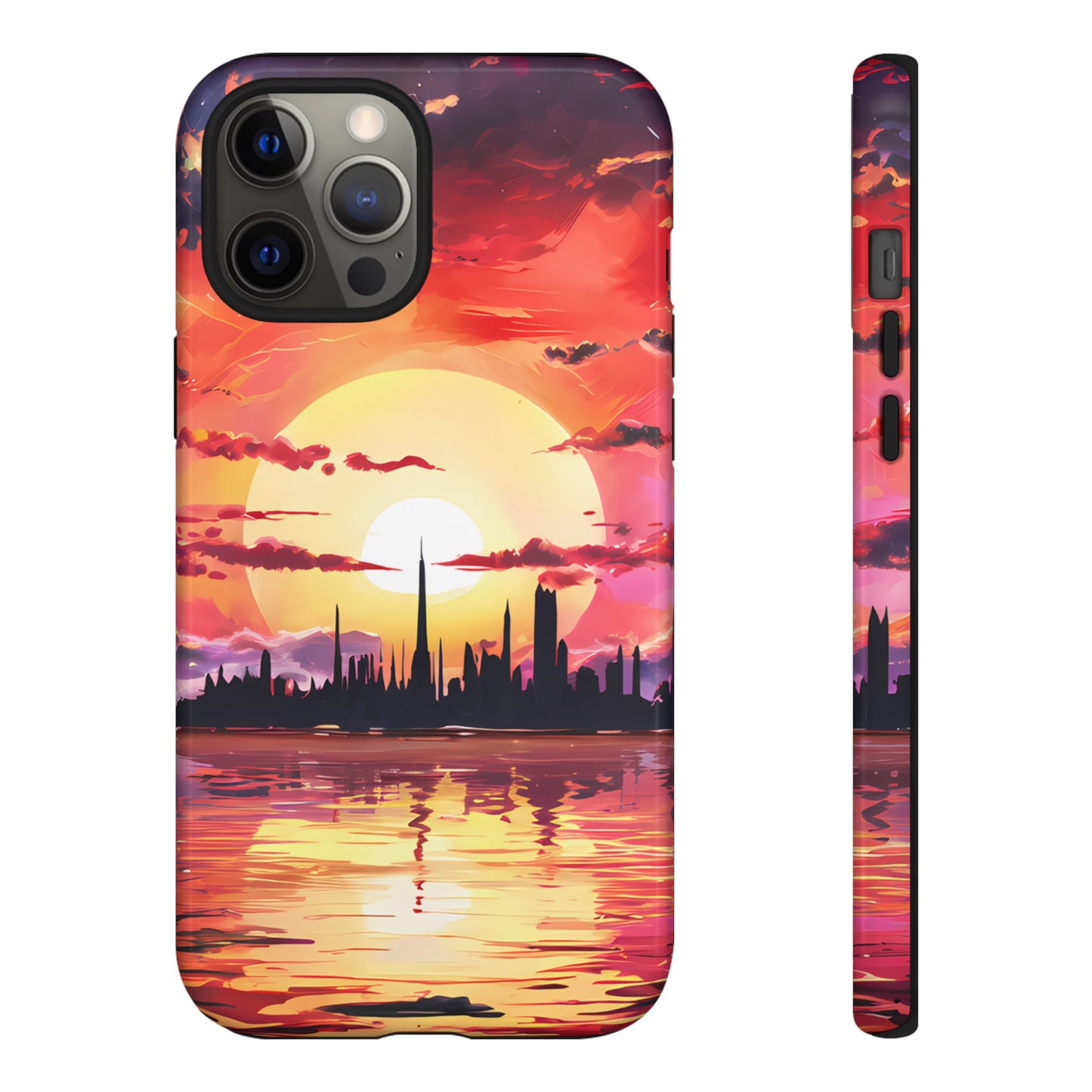 Anime Island City - Smartphone Tough Cases