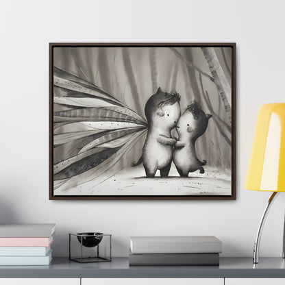 Whispers of the Forest - Gallery Canvas Wraps, Horizontal Frame