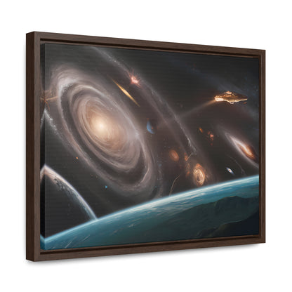 Galactic Odyssey - Gallery Canvas Wraps, Horizontal Frame