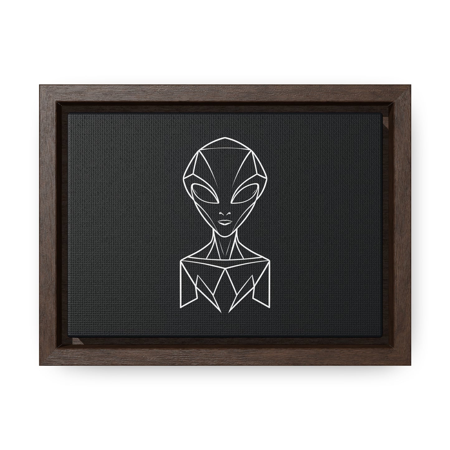 Alien Geometry - Gallery Canvas Wraps, Horizontal Frame