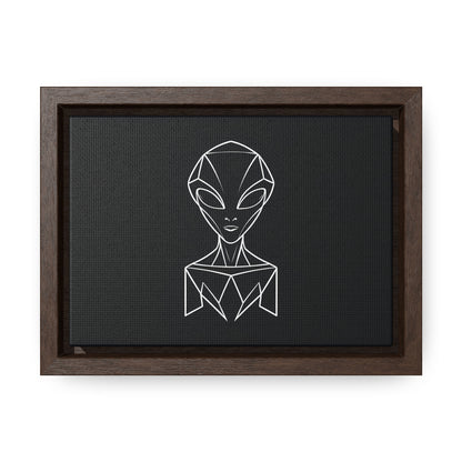 Alien Geometry - Gallery Canvas Wraps, Horizontal Frame