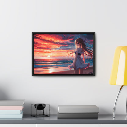 Sunset Reverie - Gallery Canvas Wraps, Horizontal Frame