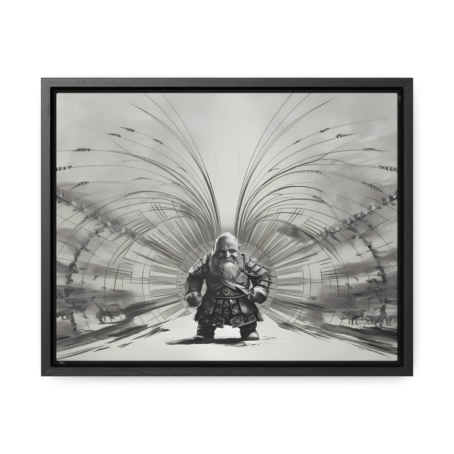 Guardian of the Elemental Winds - Gallery Canvas Wraps, Horizontal Frame