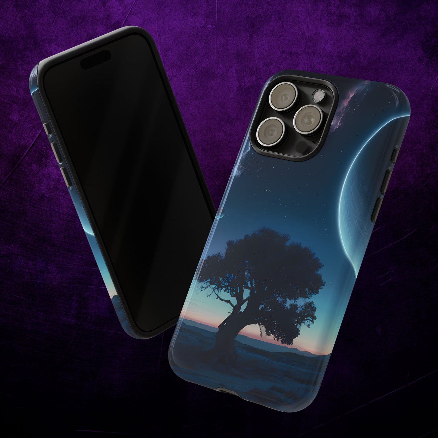 The Cosmos and a Tree - Smartphone Tough Cases